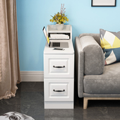 沙发边柜a侧边柜欧式 沙发储物柜边几柜沙发中间柜小茶几柜缝隙柜