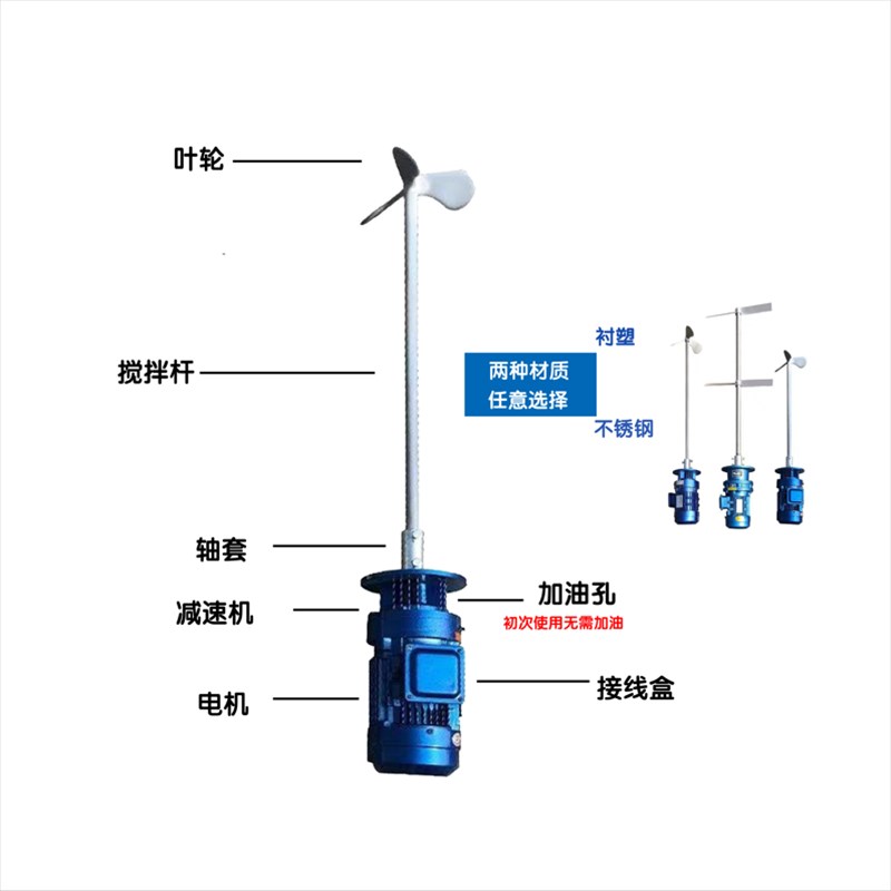 PE加药搅拌箱防腐n耐酸污水处理溶药桶一体化加药装置配备电机