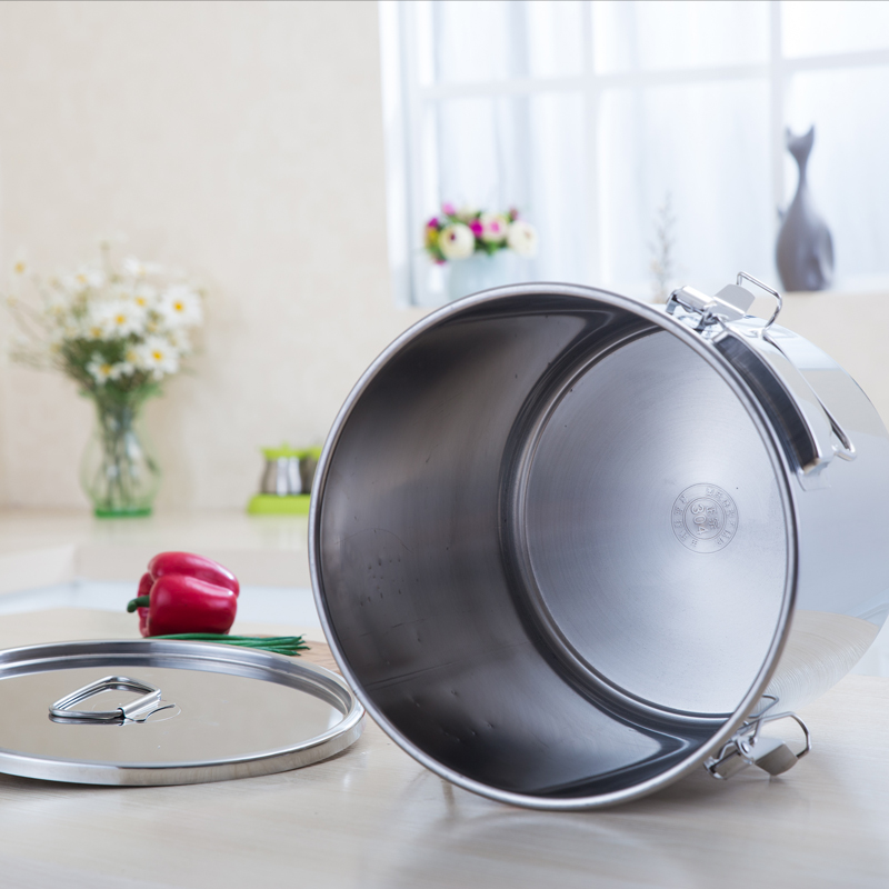 304不锈钢密封桶油桶汤桶酒桶发酵桶运J输桶牛奶桶茶叶罐面桶米桶