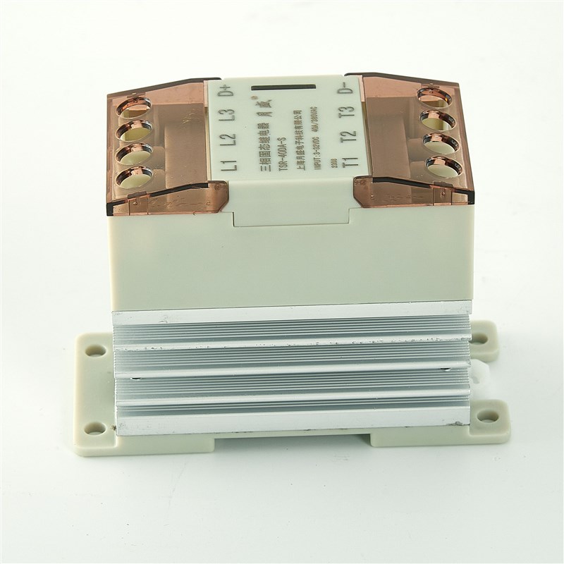 三相无触点卡扣一体式导轨固态继电器卡轨安装自带散X热片全国包