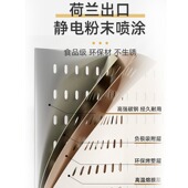免打孔家用洞洞板装 m饰厨房收纳置物架燃气热水器壁挂炉下方遮挡