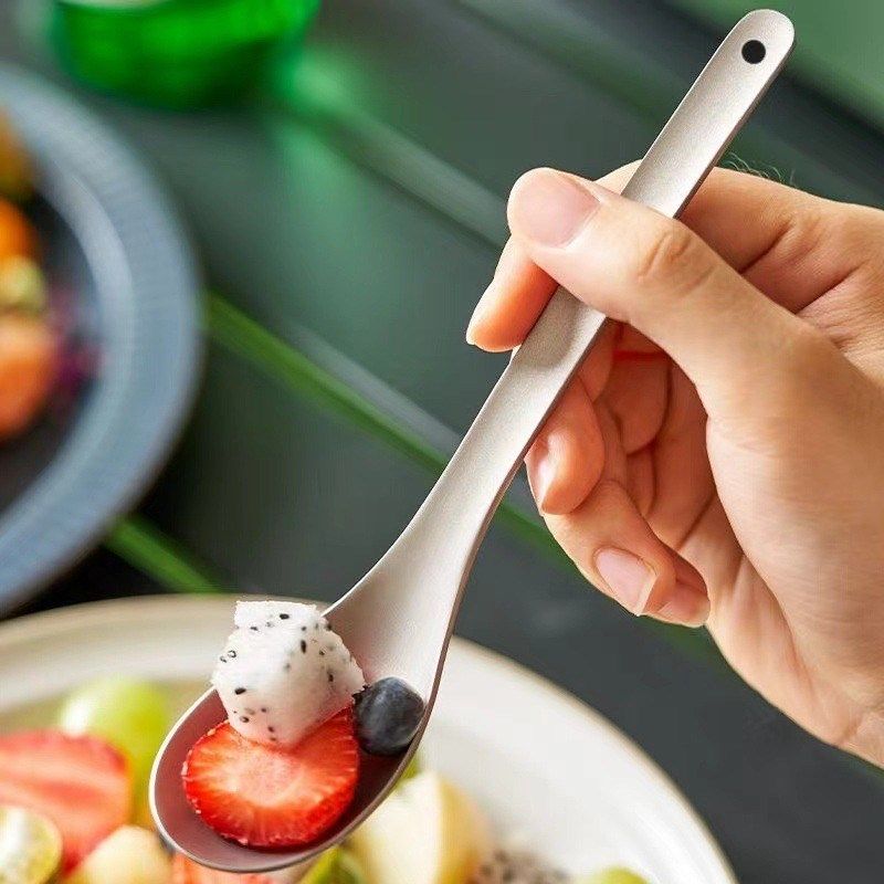纯钛勺子元宝勺露营便携餐具野餐餐具家用纯钛P勺子调羹饭勺喝汤,户外/登山/野营/旅行用品,野餐餐具,淘宝优惠券,粉丝福利购,淘宝优惠卷