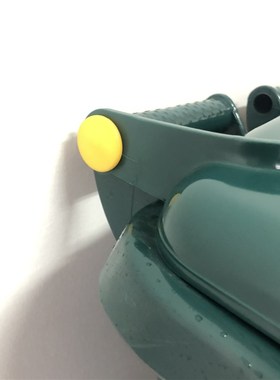 140L升加厚餐厨垃圾桶墨绿色全新料环卫车配套专用V塑料带轮带盖