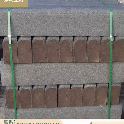 速发芝花白路缘石 仿烧岗岩路沿石火麻面路侧石仿大理石混凝土路