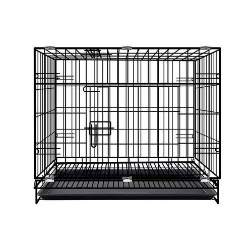 速发兔笼小鹿犬可携式手提龙笼方可携式带单可携式层狗笼猫子雪纳
