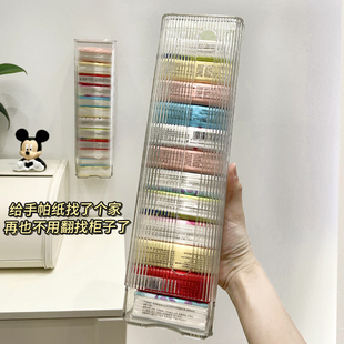 速发玄关式手帕收纳盒宿舍好物壁挂面巾纸置物架免打孔小抽包取纸