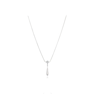 【新年礼物】云旗同款乐言流光水滴项链简约百搭高级感气质项链