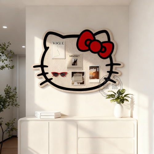 毛毡板墙贴照片墙展示墙背景板