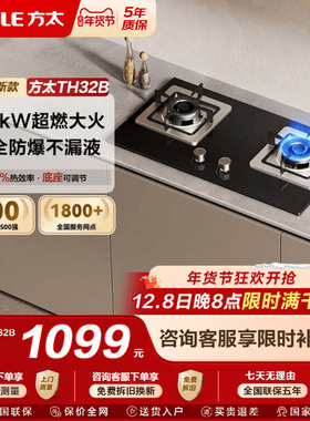 [新品]方太TH32B燃气灶煤气灶天然气灶嵌入式双灶台家用官方旗舰