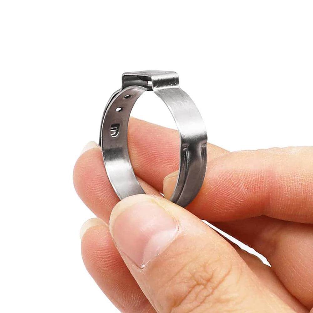 管170pc箍s盒装04不XAO锈钢单耳无极卡箍喉快速固定抱箍卡,标准件/零部件/工业耗材,卡箍/抱箍/喉箍,淘宝优惠券,粉丝福利购,淘宝优惠卷