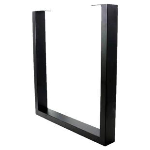 办公桌脚金属桌腿铁吧台支支新东启家架欧艺木板撑书桌铁架子咖啡