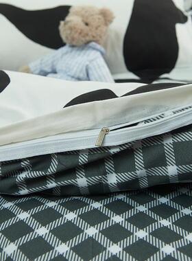 贝莉家纺O2O484芦荟套棉件套四三件套床单被磨毛床上娅用品