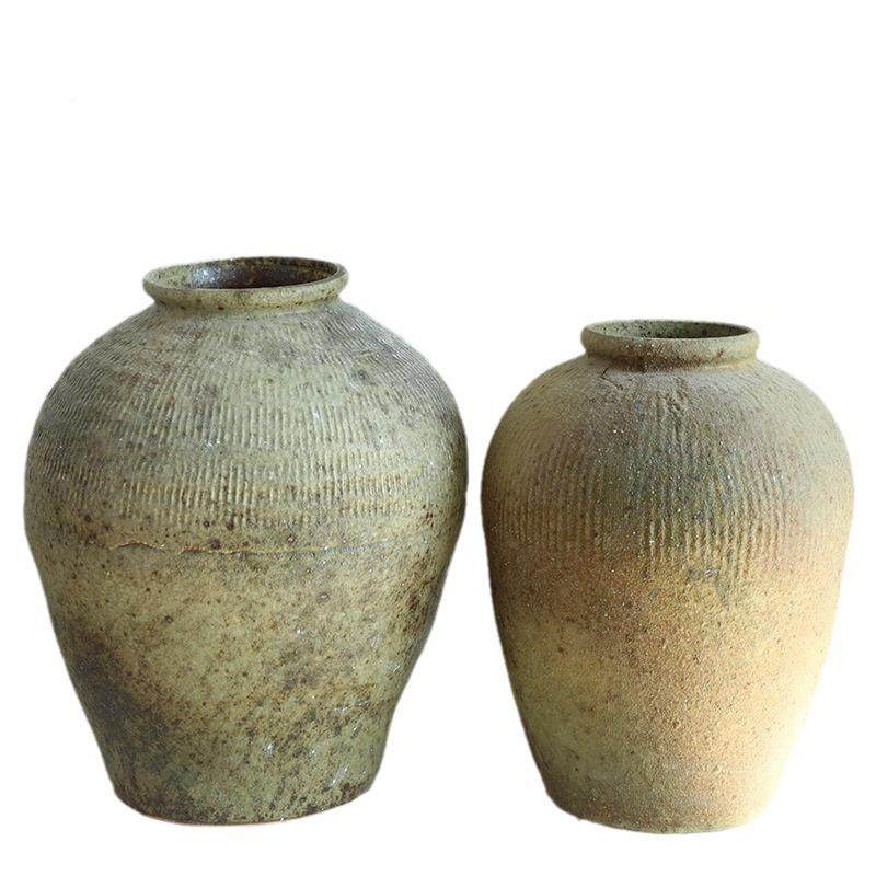 寂YQT德瓷镇陶花瓶复景古怀旧手工酒店民宿诧风插花禅意摆件粗陶,橡塑材料及制品,工业陶瓷,淘宝优惠券,粉丝福利购,淘宝优惠卷