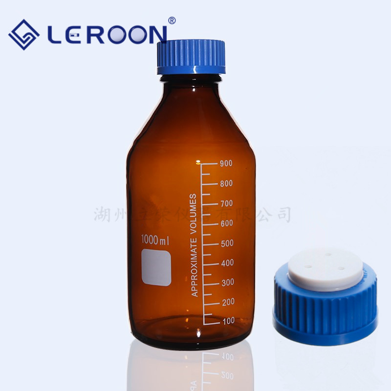 100 250 500 1000 2000ml 液相HPLC色谱流动相溶剂瓶 蓝盖丝口试