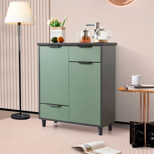 轻奢茶吧机2025新款家用全自动一体柜智能现代置物柜饮水机餐柜