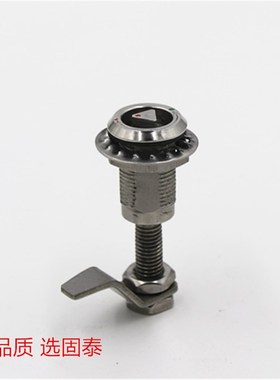 304不锈钢门锁 MS816-4B伸缩转舌压缩式配电柜锁 三角 四方锁芯