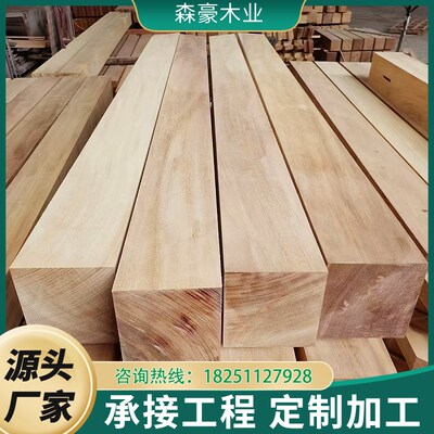非洲菠萝格防腐木地板户外栈道露台黄巴劳木巴蒂木古建板材木方料