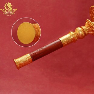 藏族转金筒铜手摇西藏转简经轮转金桶摆件底座转轮西藏手持经筒