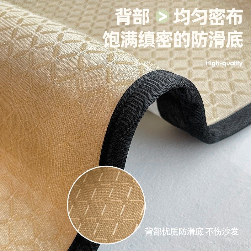 分体式异形沙发垫固定o防滑单人位盖布新款四季通用一片式沙发坐