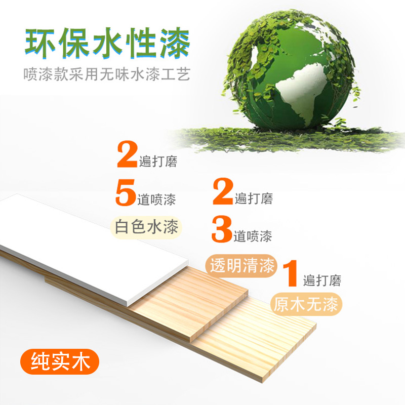 实木双屏液晶显示器支架 桌面电脑增高架底座办公室收纳台式支架