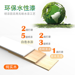 实木双屏液晶显示器支架 桌面电脑增高架底座办公室收纳台式支架