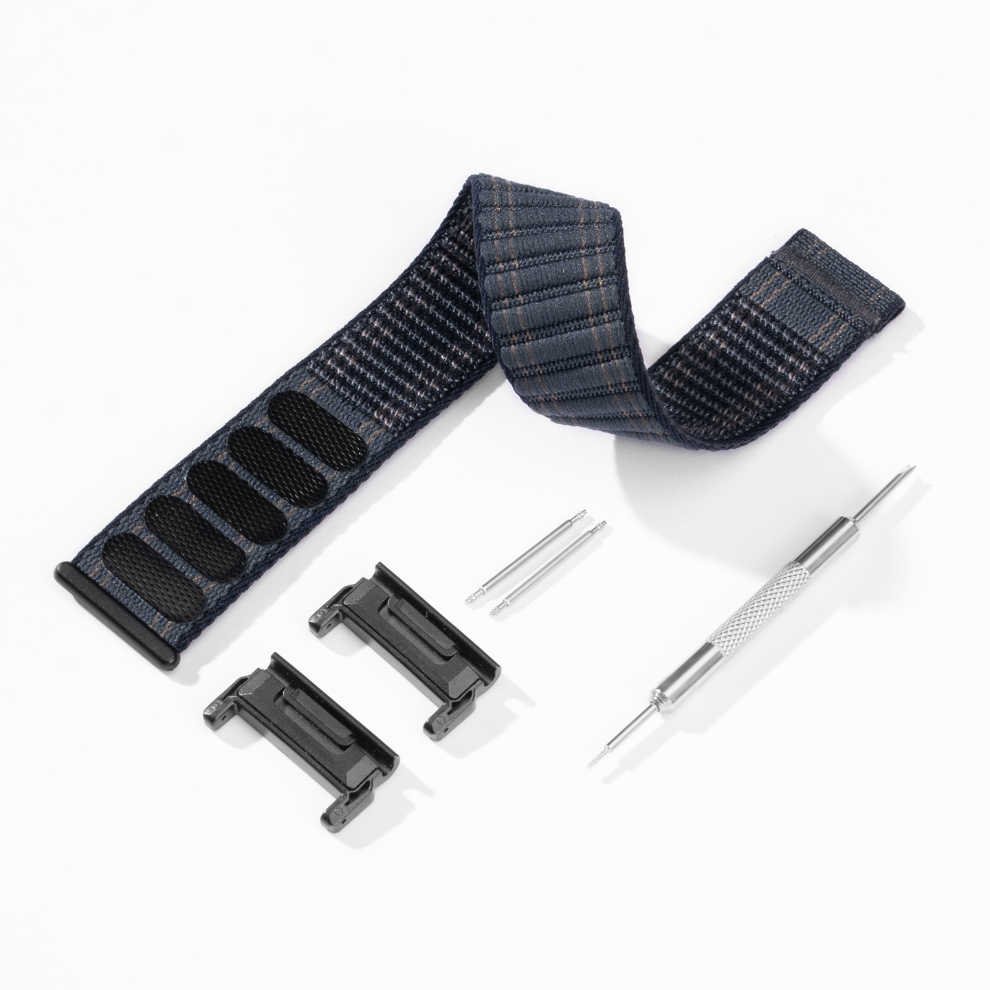 61S适用海浪纹编织表带