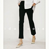 Idaloose都市职场lady九分薄绒弹力瘦腿裤 靴裤 西裤 锥裤