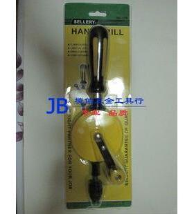 正品原装台湾史乐力 齿轮式 手摇钻 微型钻木工钻08308  6MM