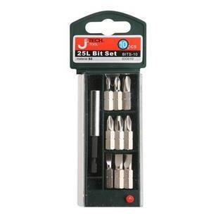 上海捷科 捷科BITS1-0 10件套组合旋具头 批头 十字螺丝头