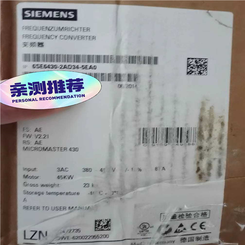 6SE6430-2AD34-5EA0 变频器安装有 A(崽崽配件）