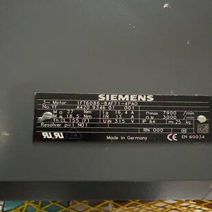 8AF71 伺服电机1FT6086 4PA0实物 议价