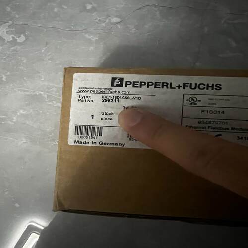 P+F倍加福以太网总线IO模块，ICE1-16DI G60L~议价