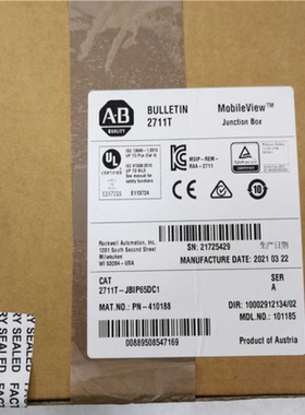 全新原装A.B罗克韦尔 2711T-JBIP65DC1  现货议价