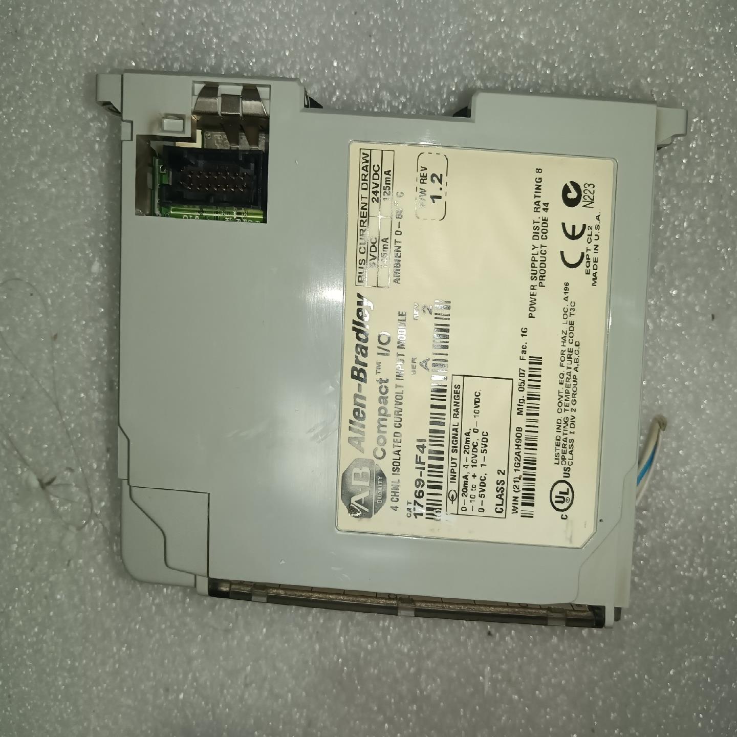 ab模块拆机的一个，型号是1769 if4i，拆机的功能包好（耶耶电