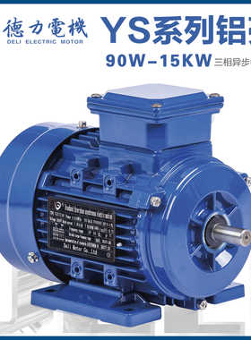 DELI德力 铝合金微型电机GS7114 /GS7124 /GS7134 三相异步电