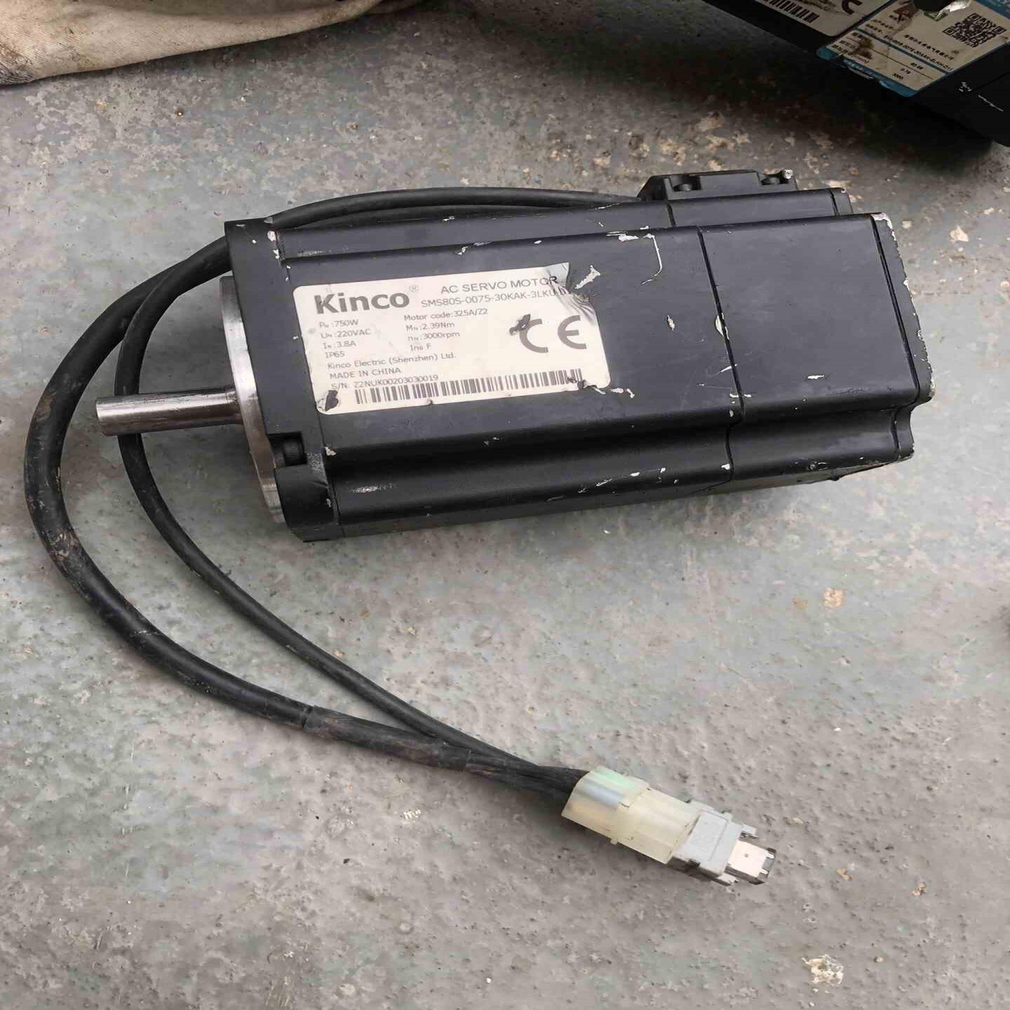 议~Kinco步科伺服电机，SMS80S-0075-30KA