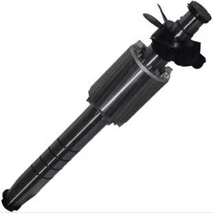 原装 20平面磨床砂轮主轴配件风叶转子主轴整套动平衡已 桂北M7160