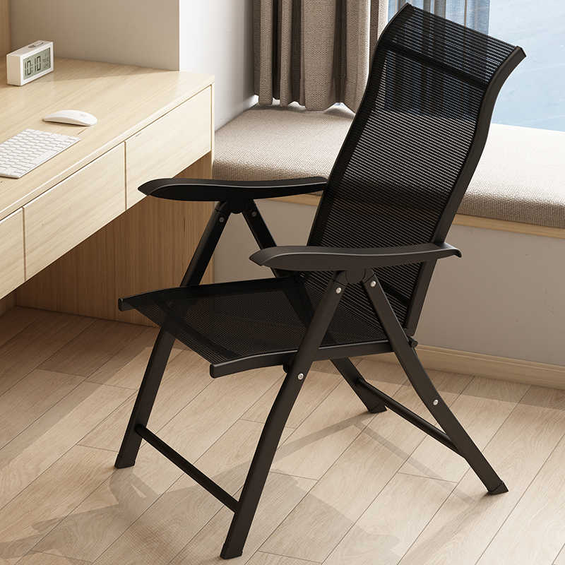 家用网红懒人宿舍办公午休两用靠背椅子户外休闲午睡折叠轻便