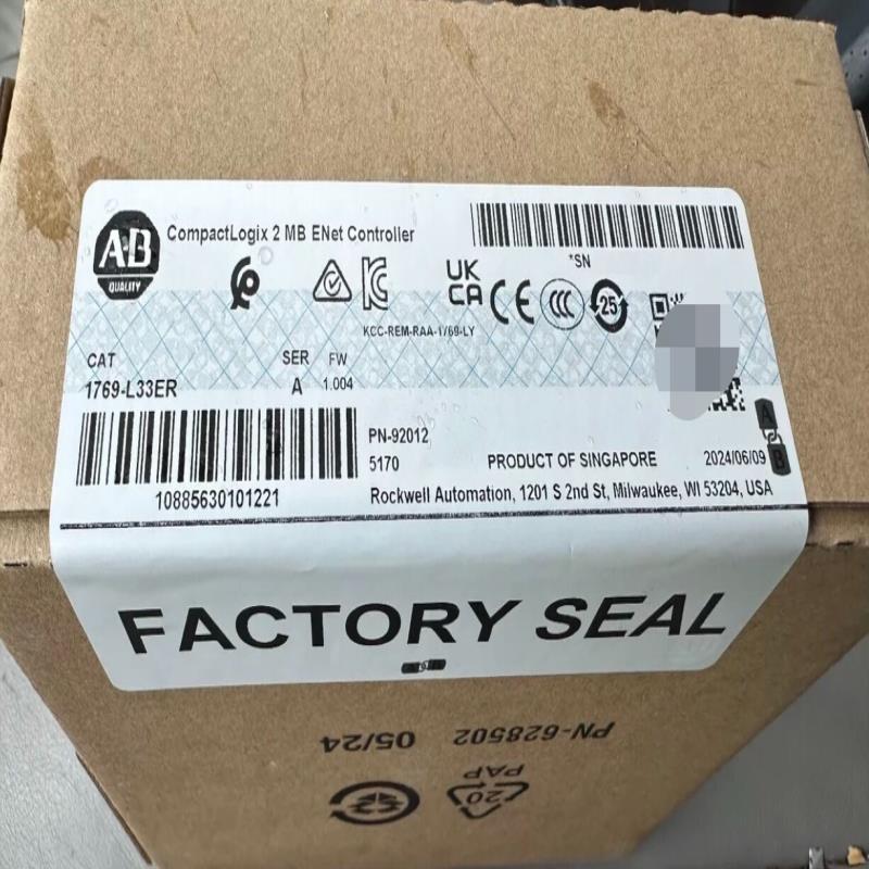 议~Allen-Bradley 1769-L33ER Compa