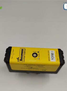 Bussmann熔断器 TCF80 延时慢熔保险丝 600VAC 300VDC  现货
