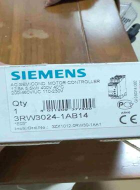 软启动3RW3024-1AB14议价