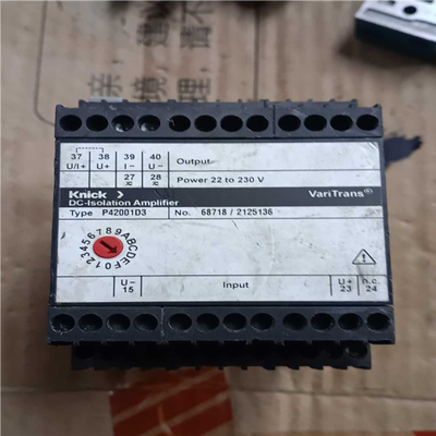 （议价）2001D3 KNlCK电压变送器P42001D3实物拍