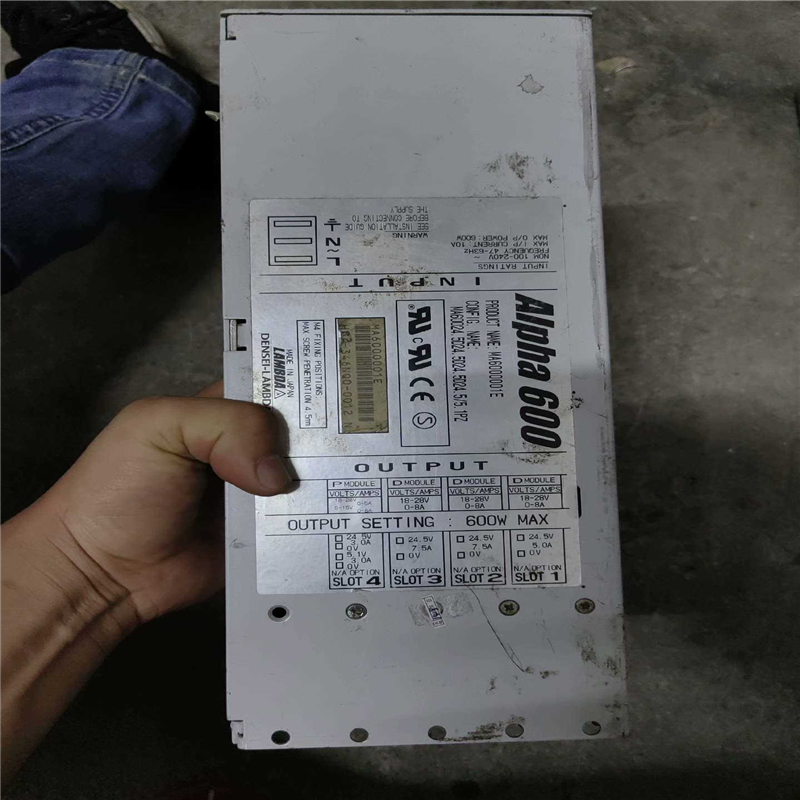 AIPha600工业开关电源MA6000057A实物图拍摄有~询价