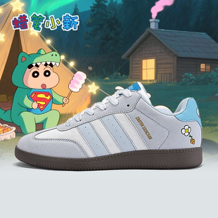 子男情侣运动帆布板鞋 德训休闲鞋 2025夏季 时尚 新款 蜡笔小新联名鞋