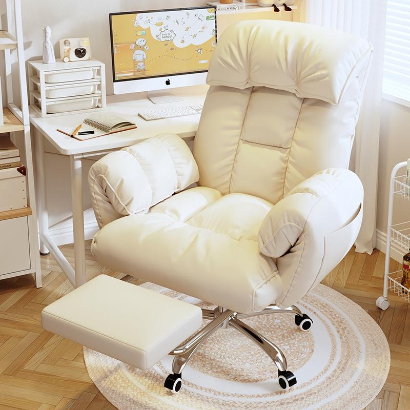 女神椅电脑电竞椅升降可躺游戏椅