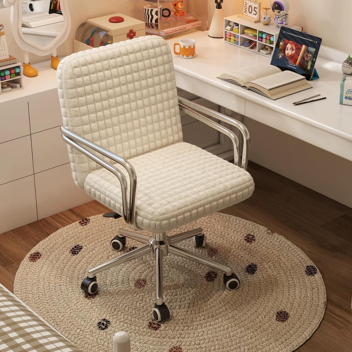 化妆椅女生卧室梳妆凳轻奢写字椅