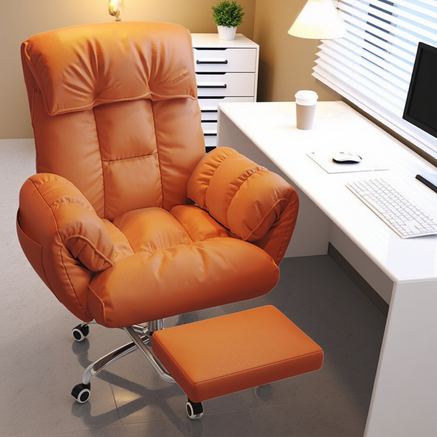 沙发电脑椅久坐不累女神椅游戏椅