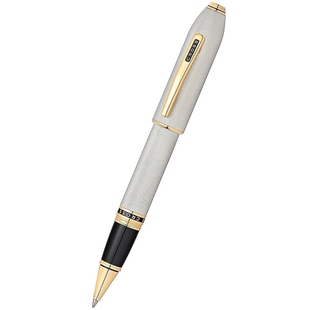 CROSS高仕签字笔美国名铸125系列23KT镀铂金男女士高档商务宝珠笔