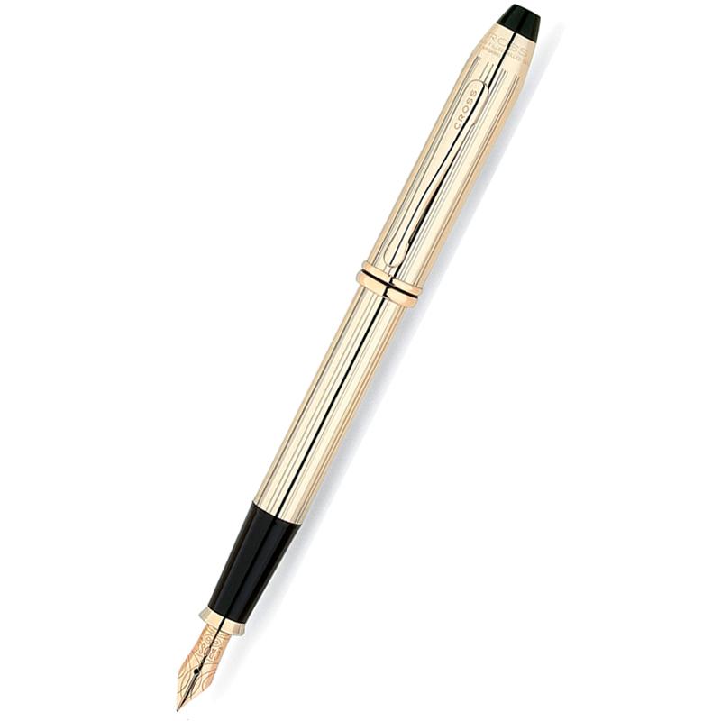CROSS高仕钢笔正品美国涛声系列18K纯金笔尖墨水笔商务办公送礼