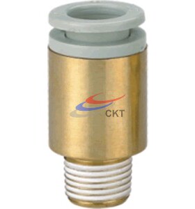 CKT品牌国产快插接头内六角螺纹直通KQ2S08-02S 10个装